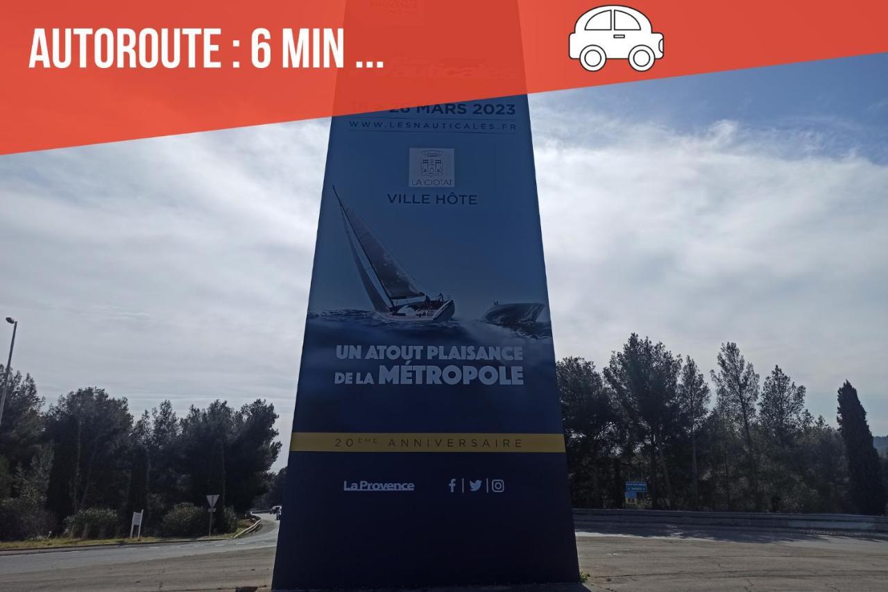 Ete Indien - Plage - Wifi - Host Provence Διαμέρισμα Λα Σιοτά Εξωτερικό φωτογραφία